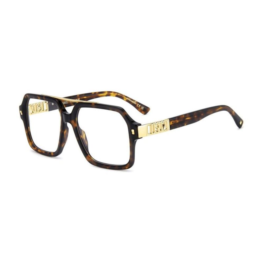 Dsquared² Brown Acetate Glasses Men's (Frames)